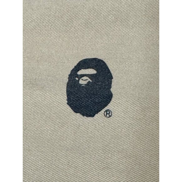 BAPE "A BATHING APE" Sneaker Shoe Drawstring Dust Bag Tan 17in x 13.5in NEW B - Picture 2 of 8